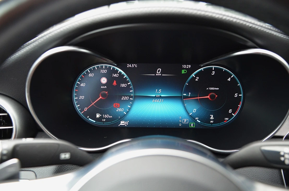 Mercedes-Benz Clase C 220 cdi Coupe AMG Line Autom+Levas, miniatura 16