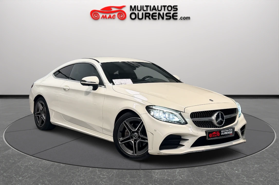 Mercedes-Benz Clase C 220 cdi Coupe AMG Line Autom+Levas, miniatura 2