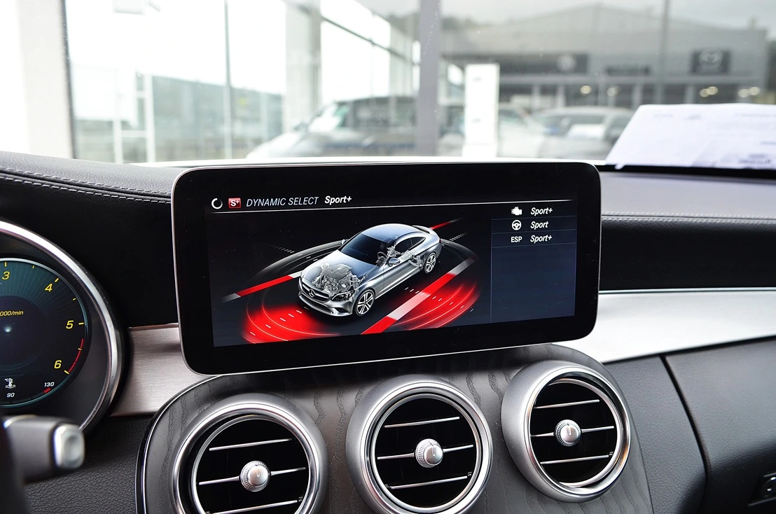 Mercedes-Benz Clase C 220 cdi Coupe AMG Line Autom+Levas, miniatura 12