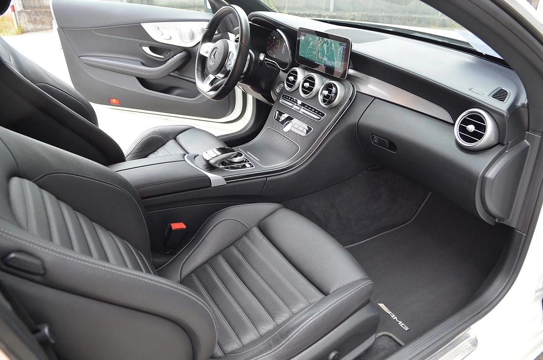 Mercedes-Benz Clase C 220 cdi Coupe AMG Line Autom+Levas, miniatura 7