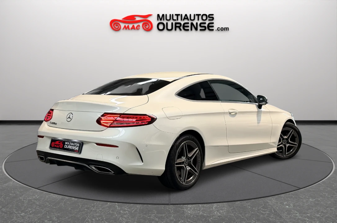 Mercedes-Benz Clase C 220 cdi Coupe AMG Line Autom+Levas, miniatura 3