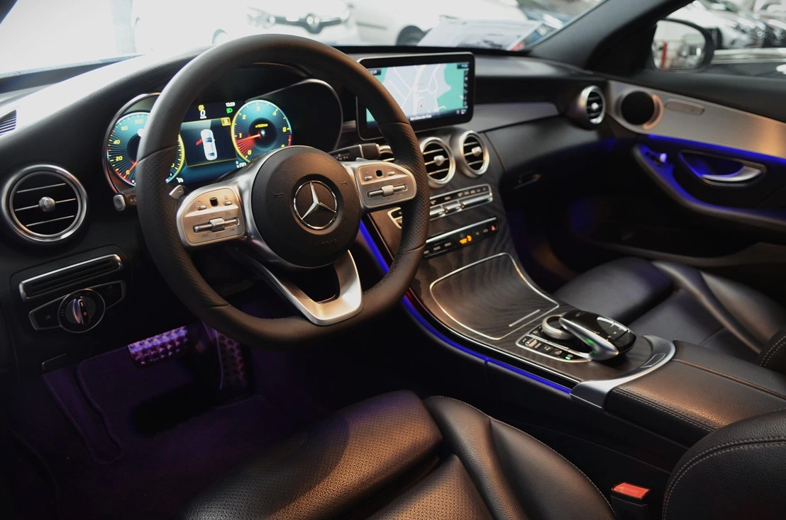 Mercedes-Benz Clase C220 cdi Clase C220d 194cv AMG Edition Autom. 9-Vel+Levas 4p, miniatura 9